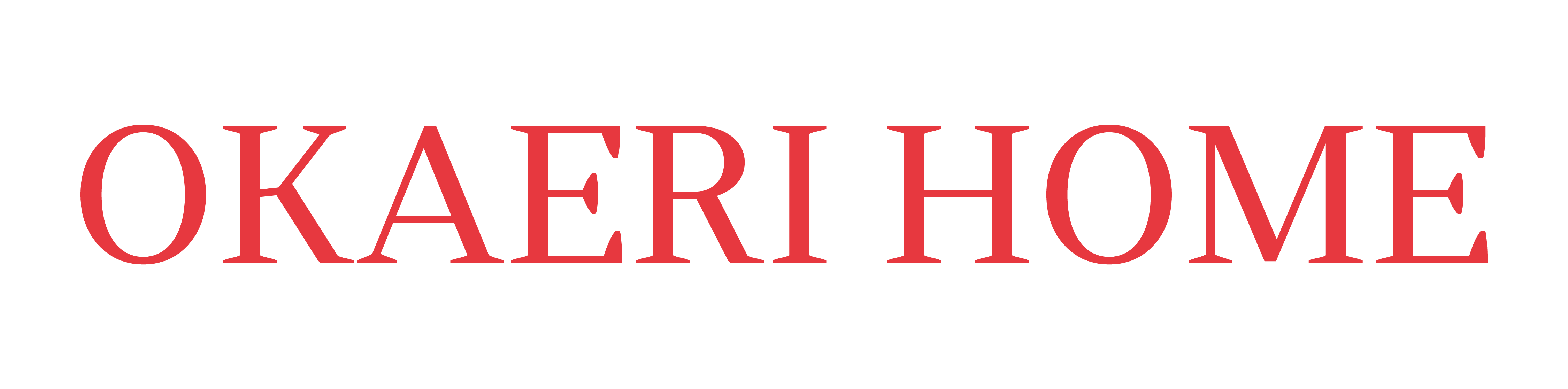 Okaeri Home Apartments Logotipo