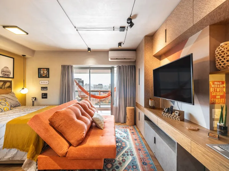 Apartamento Setin República Design Urbano – Praça da República, São Paulo